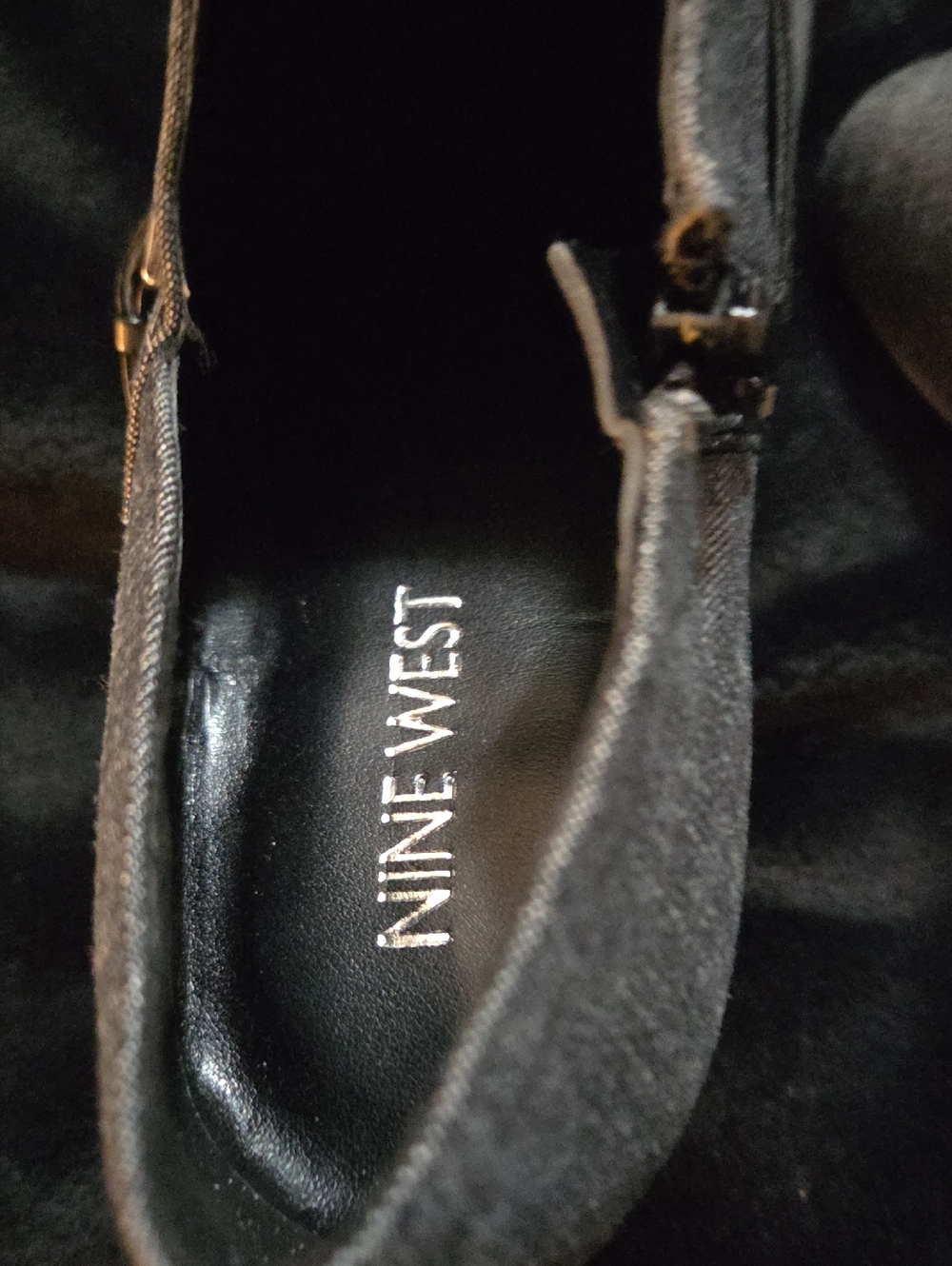 Nine West Women's Gray Slip-On Dress Shoes - Picture 4 of 4